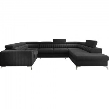 Corner Sofa - Bed (Right Corner) Lola 163052489 347x202x92cm Anthracite