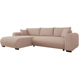 Corner Sofa - Bed Merkos I 162865919 285x188x80cm Beige BEIGE