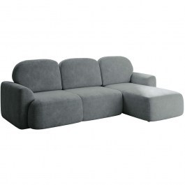Corner Sofa - Bed (Right Corner) Nabu 162910459 260x163x95cm Grey GREY