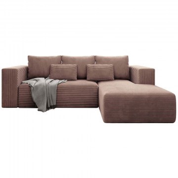 Corner Sofa - Bed (Right Corner) Stripes 162685289 255x161x91cm Apple