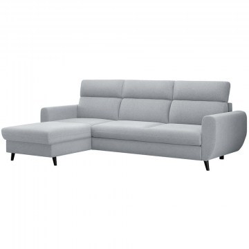 Corner Sofa - Bed (Left Corner) Torro Mini 163120459 258x168x100cm Grey