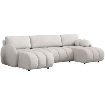 Καναπές - Κρεβάτι Γωνιακός Zara U 162908239 318x160x88cm Beige
