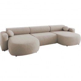 Καναπές - Κρεβάτι Γωνιακός Nicelo U 163035249 354x150x70cm Beige BEIGE