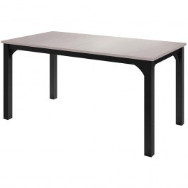 Extendable Table Focus Plus 162907409 160/198x90x76cm Cashmere-Black CASHMERE
