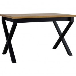 Extendable Table Icon I 162665689 140/180x80x75cm Natural-Black NATURAL