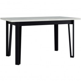 Extendable Table Icon III 162763219 140/180x80x79cm White-Black WHITE