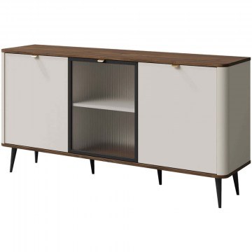 Buffet Marly Reg Ι 162905759 160x40x82cm Off White-Brown
