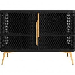 Μπουφές Modera 163085539 120x40x85cm Black BLACK