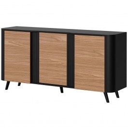 Μπουφές Volare 162802459 151x39x76cm Black-Walnut BLACK-WALNUT