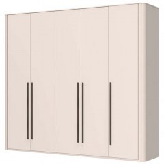 Ντουλάπα Πεντάφυλλη Με Φως Led Dutchess 162905809 243x56x225cm Beige