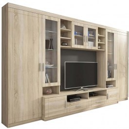 TV Composition Toulouse 16827909 340x44x197,5cm Natural NATURAL