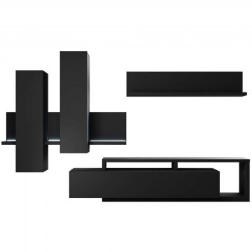TV Composition Bron 162324069 219x45x52cm Black