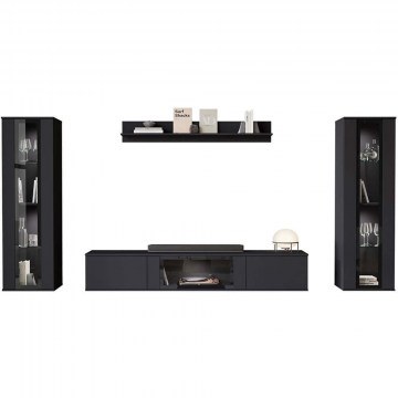 TV Composition Caro 162900549 180x33x140cm Black