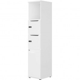 Συρταριέρα Γραφείου Lockesio 162835629 40x45x187cm White WHITE