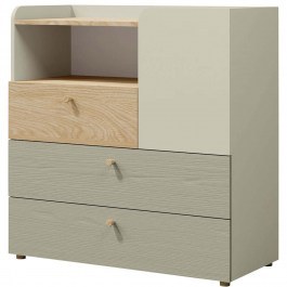 Συρταριέρα Yuki Short 162855699 90x40x93cm Multi MINT