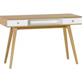 Toilet With Mirror Nature 161345279 120x50x76cm Oak-White OAK-WHITE