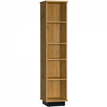 Bookcase Lamelo Mini 162843039 40x36x176cm Natural-Black