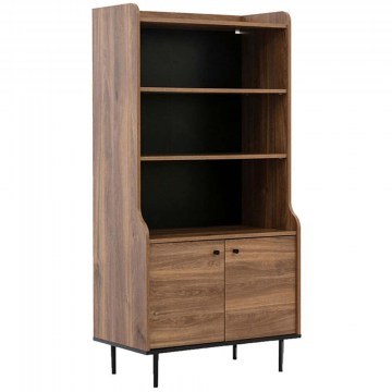 Bookcase Vasina 162472299 80x45x160cm Walnut