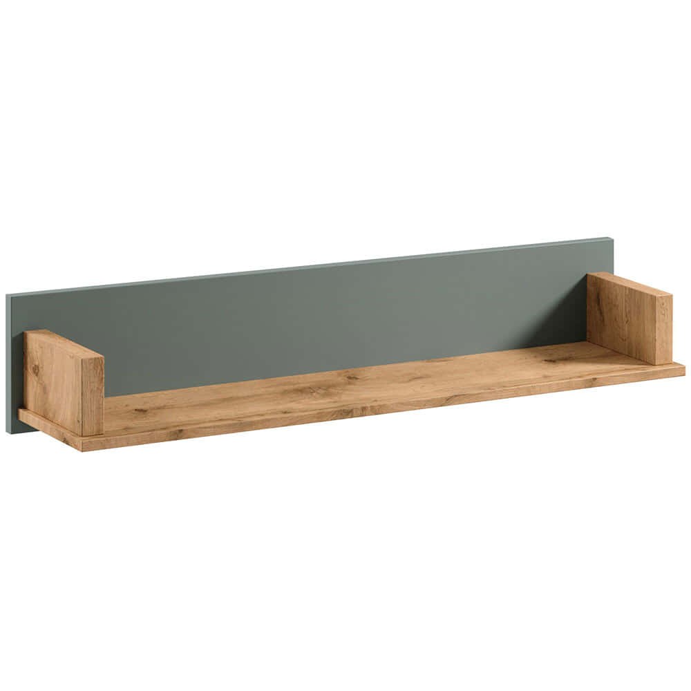 Ράφι Τοίχου Indygo 162817559 110x22x20cm Oak-Olive