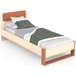 Κρεβάτι Παιδικό Camilla (Για Στρώμα 90x200cm) 162807039 203,7x96,5x89cm Multi-Terracotta MULTI-TERRA