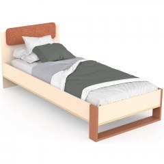 Κρεβάτι Παιδικό Camilla (Για Στρώμα 90x200cm) 162807039 203,7x96,5x89cm Multi-Terracotta