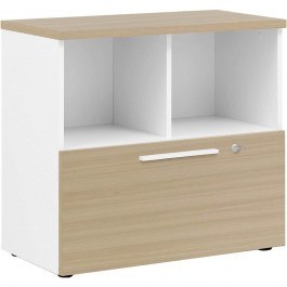 Ντουλάπι Γραφείου Calc 162833399 80x42x74cm Sonoma-White SONOMA-WHITE