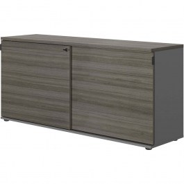 Ντουλάπι Γραφείου Nook 162834209 160x45x74cm Dark Brown BROWN