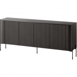 Buffet Vera 162896979 190x40x80cm Black BLACK