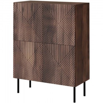 Μπουφές Art Deco 4D 162764149 89x42x118cm Walnut