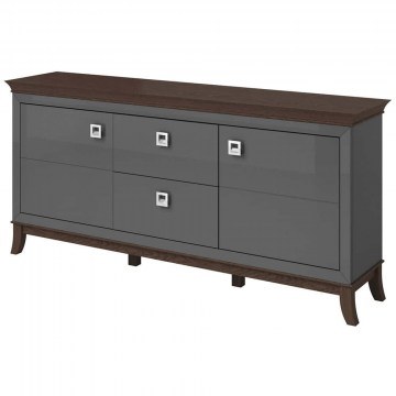 Buffet Pardo 162609519 180x44x92cm Anthracite-Brown