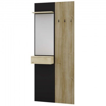 Έπιπλο Εισόδου Finley IΙ 162827719 71,6x25x205cm Natural-Black