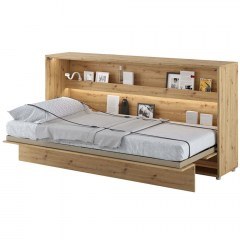 Κρεβάτι Τοίχου Concept BC Slash (Για Στρώμα 90x200cm) 161423529 46/118x211x108cm Natural