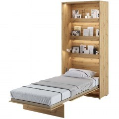 Κρεβάτι Τοίχου Concept BC (Για Στρώμα 90x200cm) 161423309 46/228x101x217cm Natural