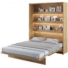 Κρεβάτι Τοίχου Concept BC (Για Στρώμα 160x200cm) 161423429 46/228x171x217cm Natural NATURAL