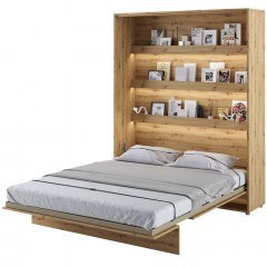 Κρεβάτι Τοίχου Concept BC (Για Στρώμα 160x200cm) 161423429 46/228x171x217cm Natural