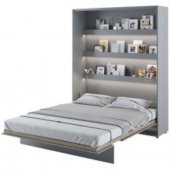 Κρεβάτι Τοίχου Concept BC (Για Στρώμα 160x200cm) 161423419 46/228x171x217cm Grey