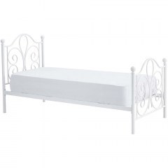 Bed Panama (For Mattress 90x200cm) 162741589 94x209x93cm White