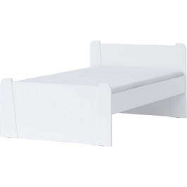 Bed Riddle (For Mattress 120x200cm) 161590919 125x205x80cm White WHITE