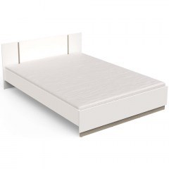 Bed Winston (For Mattress 140x200cm) 162793609 148,3x204,3x71,7cm White