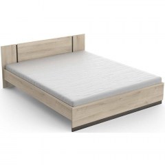 Bed Winston (For Mattress 160x200cm) 162793669 168,3x204,3x71,7cm Natural