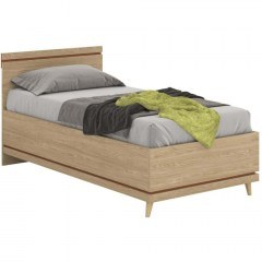 Κρεβάτι Με Αποθηκευτικό Χώρο Andi Mini (Για Στρώμα 90x200cm) 163081119 105x207x100cm Natural