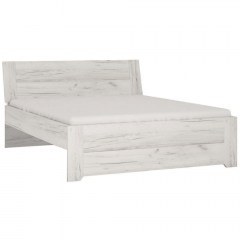 Bed Alaska (For Mattress 140x200cm) 161321179 146,4x218x91,5cm White