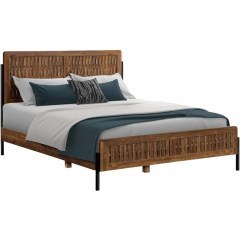 Κρεβάτι Elvendor (Για Στρώμα 160x200cm) 162911349 165x212x115cm Brown