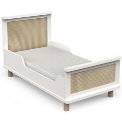 Κρεβάτι Παιδικό Hona (Για Στρώμα 70x140cm) 162695349 78x148,4x92cm Oak-White