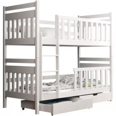 Bunk Bed Monika (For Mattress 80x180cm) 162917569 87x188x171cm White