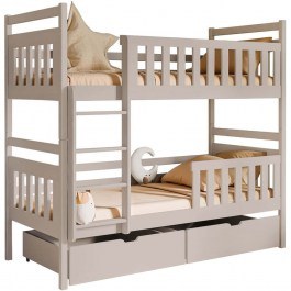 Κρεβάτι Κουκέτα Monika (Για Στρώμα 90x200cm) 162917679 97x208x171cm Cashmere CASHMERE