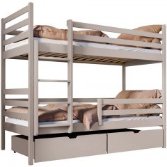 Κρεβάτι Κουκέτα Nemo (Για Στρώμα 80x180cm) 162917149 87x188x161cm Cashmere