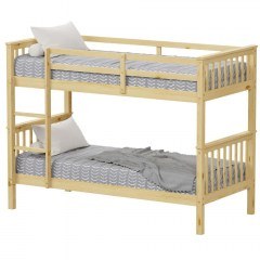 Κρεβάτι Κουκέτα Bishop (Για Στρώμα 90x190cm) 162842539 99x199x150cm Natural