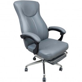 Καρέκλα Γραφείου Διευθυντή Castelia 162883599 52x60x100/110cm Grey GREY