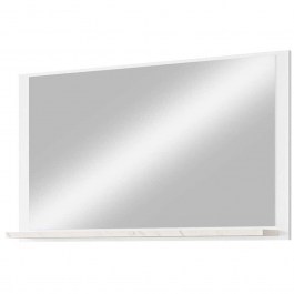 Καθρέπτης Τοίχου Kertos 162753889 80x12x50cm Marble Effect White WHITE